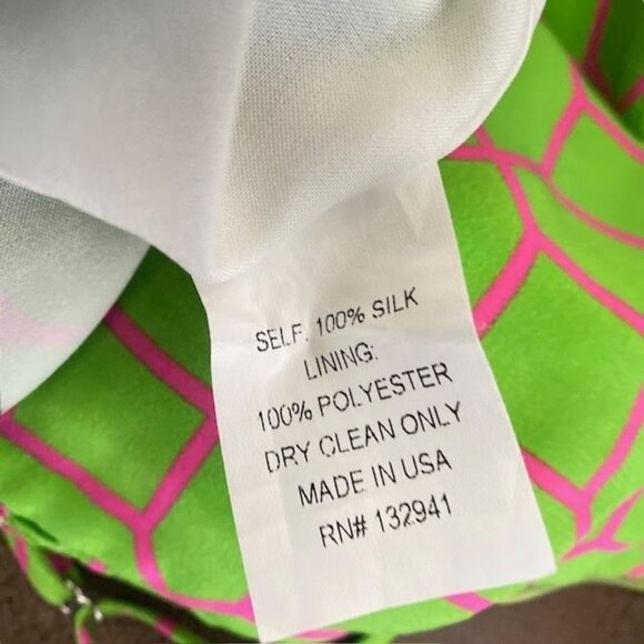 Amanda Uprichard Silk Mini Dress Green Size X- Small - Picture 6 of 16
